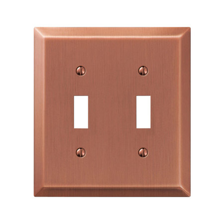 AMERELLE WALLPLATE AC 2GNG TOGLE 163TTAC